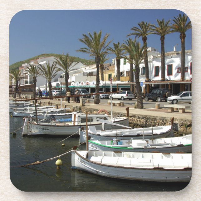 Dessous-de-verre Europe, Espagne, Minorque (ou Menorca). Pêche (Devant)