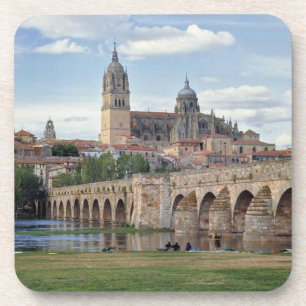 Dessous-de-verre Europe, Espagne, Salamanque. Le pont romain sur