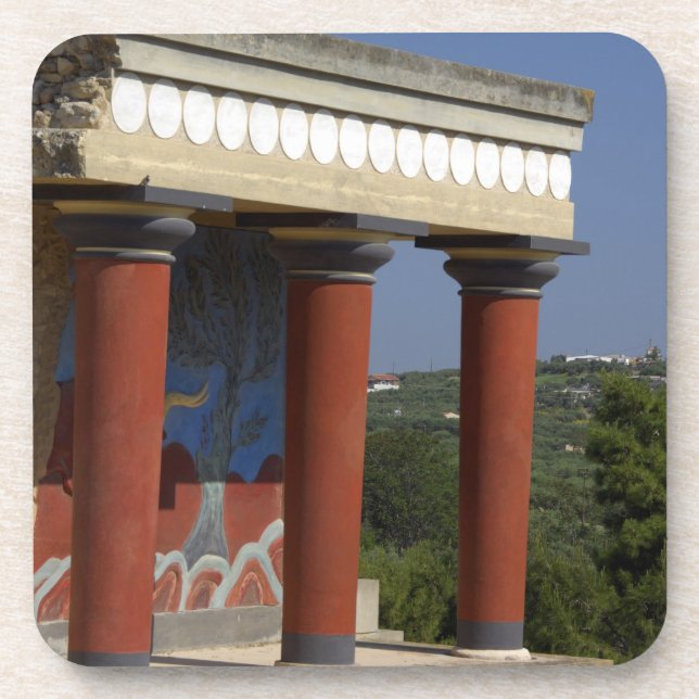 Dessous-de-verre Europe, Grèce, Crète (alias Kriti), Héraklion (Devant)