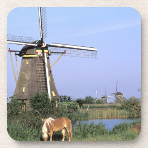Dessous-de-verre Europe, Pays-Bas, Zuid Holland, Kinderdijk.2