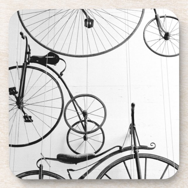 Dessous-de-verre Europe, Suisse, Lucerne. Présentation de vélos, (Devant)
