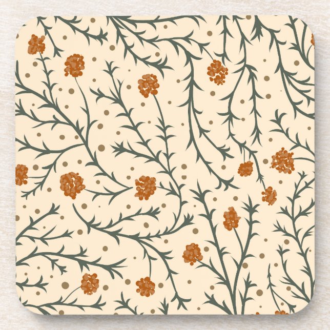 Dessous-de-verre Evergreen Kisses Under the Mistletoe (Devant)