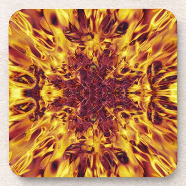 Dessous-de-verre Explosion de Kaleidoscope (Devant)