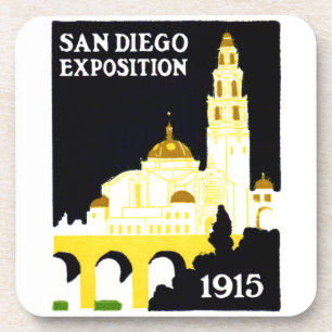 Dessous-de-verre Exposition 1915 de San Diego