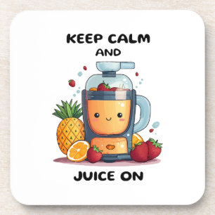 Dessous-de-verre Extracteur de jus de fruits Garder son calme et fa
