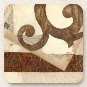 Dessous-de-verre Extrait vintage de journal