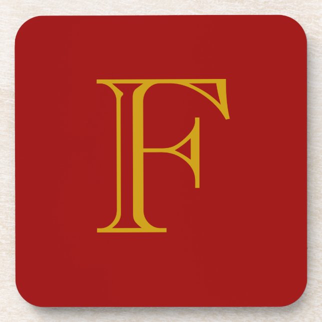 DESSOUS-DE-VERRE "F" (Devant)