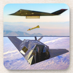 DESSOUS-DE-VERRE F-117 NIGHTHAWK