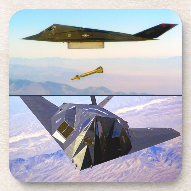 DESSOUS-DE-VERRE F-117 NIGHTHAWK (Devant)