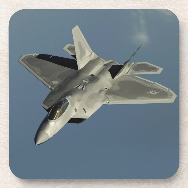 Dessous-de-verre F-22 Raptor Fighter Jet (Devant)
