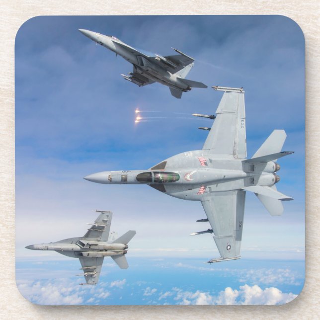 DESSOUS-DE-VERRE F/A-18E SUPER HORNET (Devant)