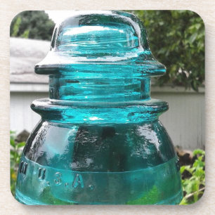 Dessous-de-verre Fabriqué aux Etats-Unis, Isolateur Vintage