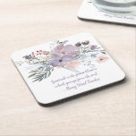 Dessous-de-verre Fabulous Lavender Flowers<br><div class="desc">A Beautiful way to entertain your family and friends.  Lovely Lavender Flower Spray Bouquet Coasters,  make your own Entertaining Statement with style,  love and romance.</div>