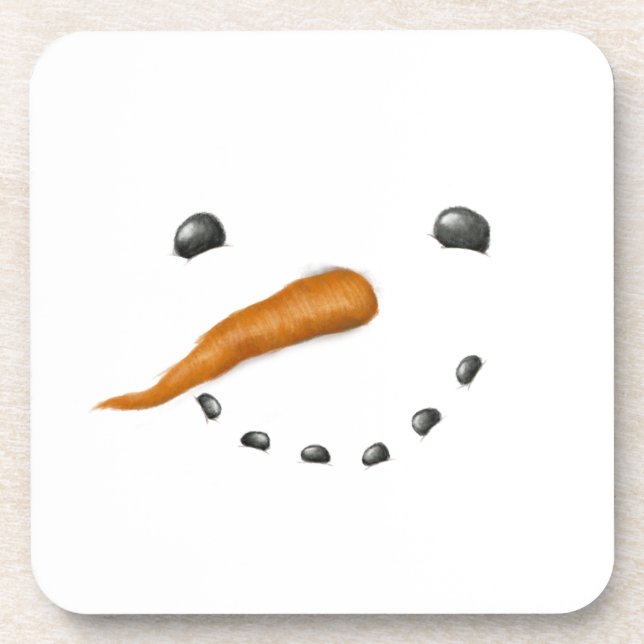 DESSOUS-DE-VERRE FACE À LA NEIGE (Devant)