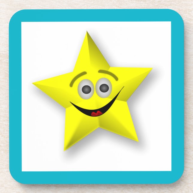 DESSOUS-DE-VERRE FACE STAR (Devant)