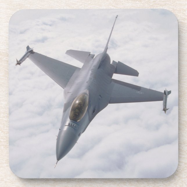 DESSOUS-DE-VERRE FALCON DE COMBAT F-16C (Devant)