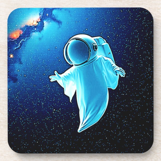 Dessous-de-verre Fantôme cosmique dans la conception spatiale (Devant)