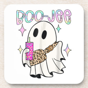 Dessous-de-verre Fantôme drôle d'Halloween Boo Jee