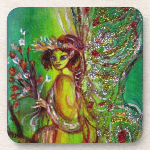 DESSOUS-DE-VERRE FÉE VERTE