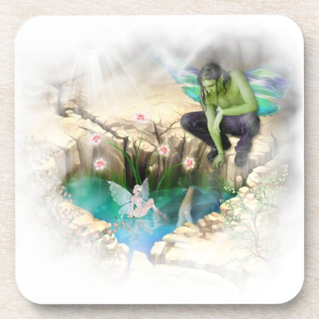 Dessous-de-verre Féerie en Elven Pond Vignette (Devant)