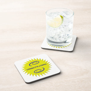Dessous-de-verre Félicitations