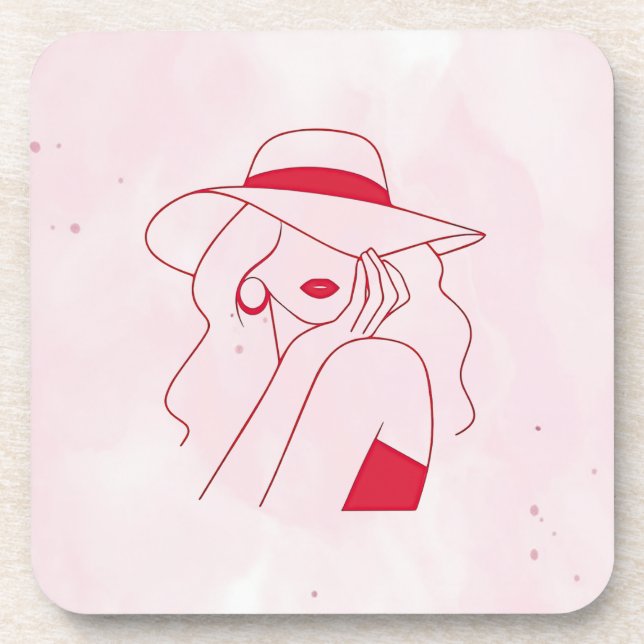 Dessous-de-verre Femme (Devant)