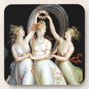 Dessous-de-verre Femmes dansantes