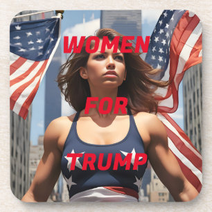 DESSOUS-DE-VERRE FEMMES POUR TRUMP