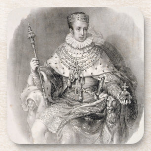 Dessous-de-verre Ferdinand I (1793-1875), roi de Lombardie-Venetia,