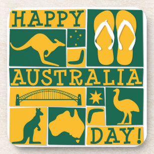 Dessous-de-verre Fête de l'Australie