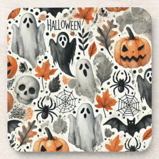 Dessous-de-verre Fête d'Halloween spécial Coussin cosy et esthétiqu