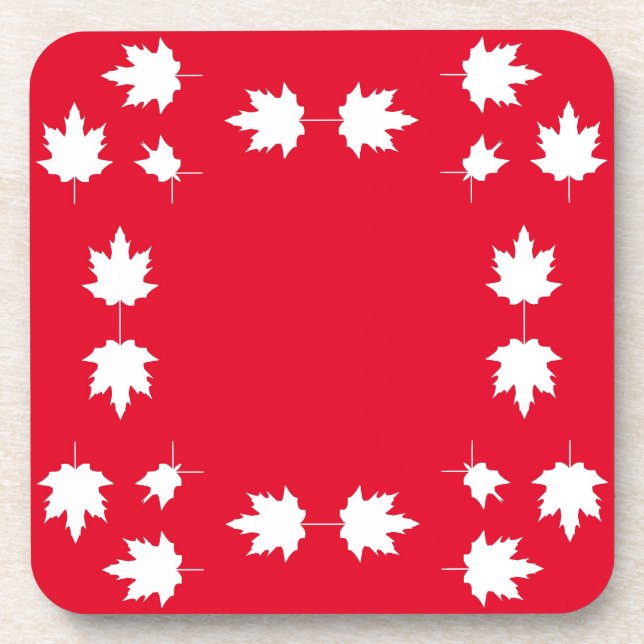 Dessous-de-verre fête du canada (Devant)