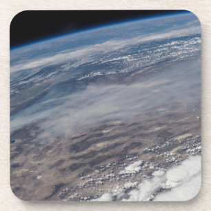 Dessous-de-verre Feu Autour Du Parc National De Yosemite.