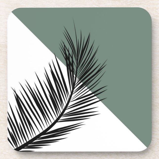 Dessous-de-verre Feuille de palme (Devant)