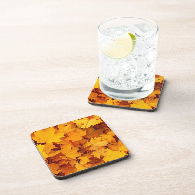 Dessous-de-verre Feuilles d'automne (Côté Droit)