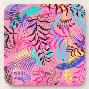 Dessous-de-verre Feuilles tropicaux