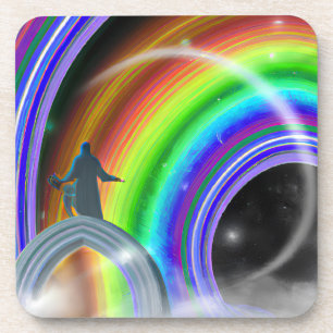 Dessous-de-verre Figure de mystère au Stargate interdimensionnel