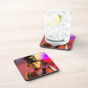 Dessous-de-verre figurine de soldat de jouets de Noël SlipperyJoe g