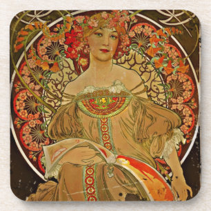 Dessous-de-verre Fille c1897 de Champagne