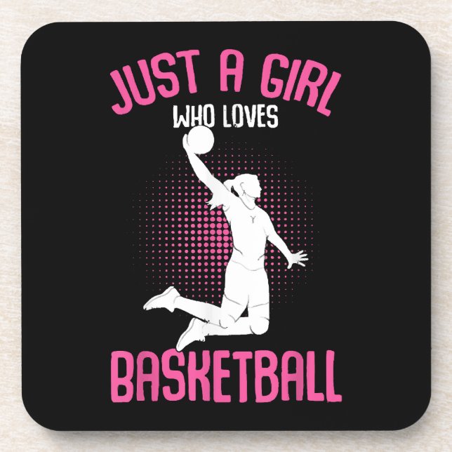 Dessous-de-verre Fille de basketball Femmes (Devant)