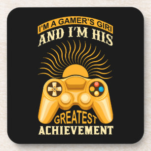 Dessous-de-verre Fille de gamer
