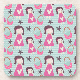 Dessous-de-verre Filles et sacs à main