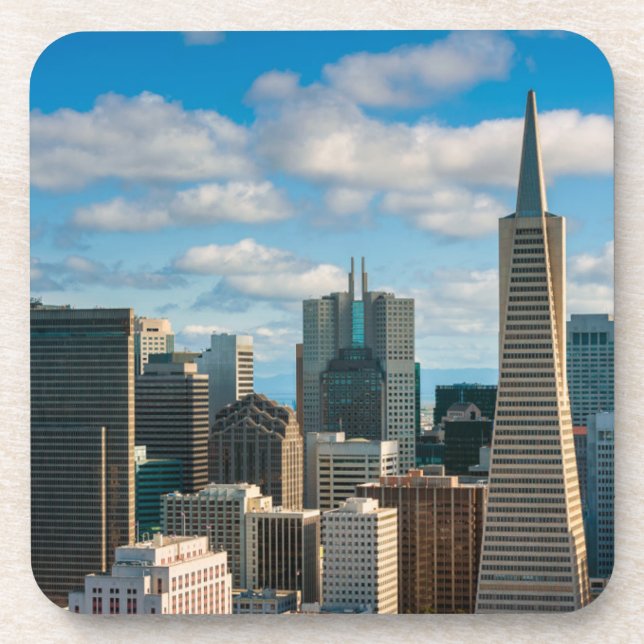 Dessous-de-verre Financial District Skyline de San Francisco (Devant)