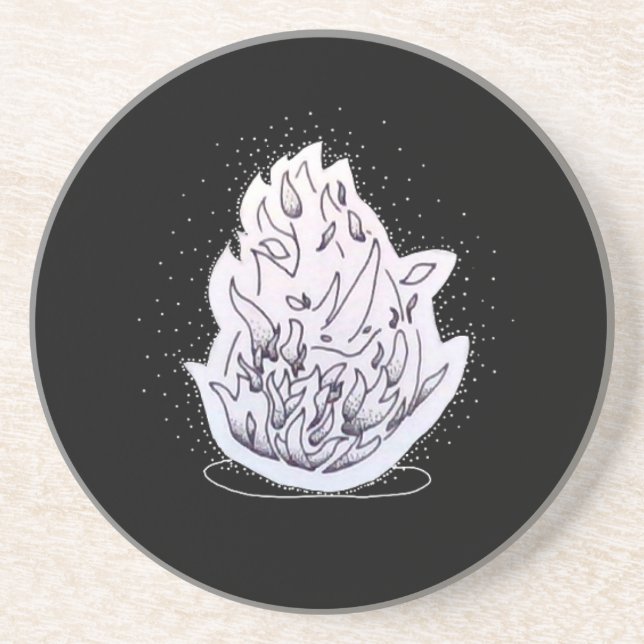 Dessous de verre Fire Rhino (Devant)