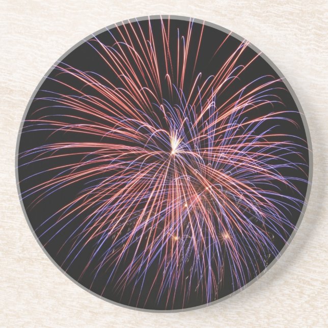 Dessous de verre Fireworks (Devant)