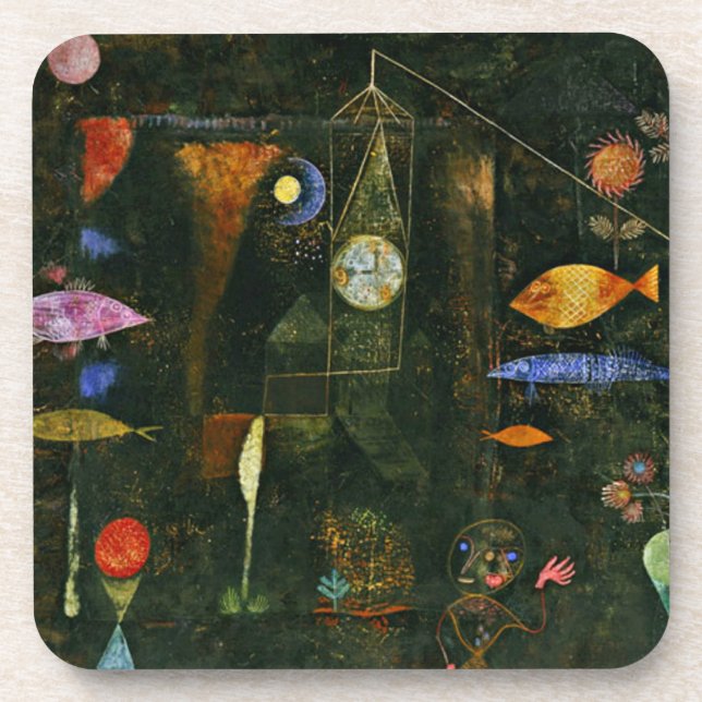 Dessous-de-verre Fish Magic par Paul Klee (Devant)