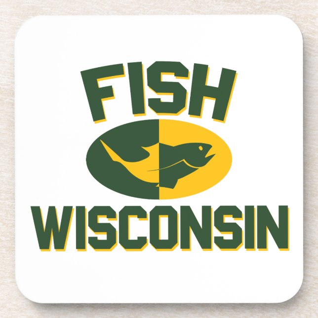 Dessous-de-verre Fish Wisconsin (Devant)