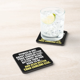 Dessous-de-verre Fitness Funny Motivational