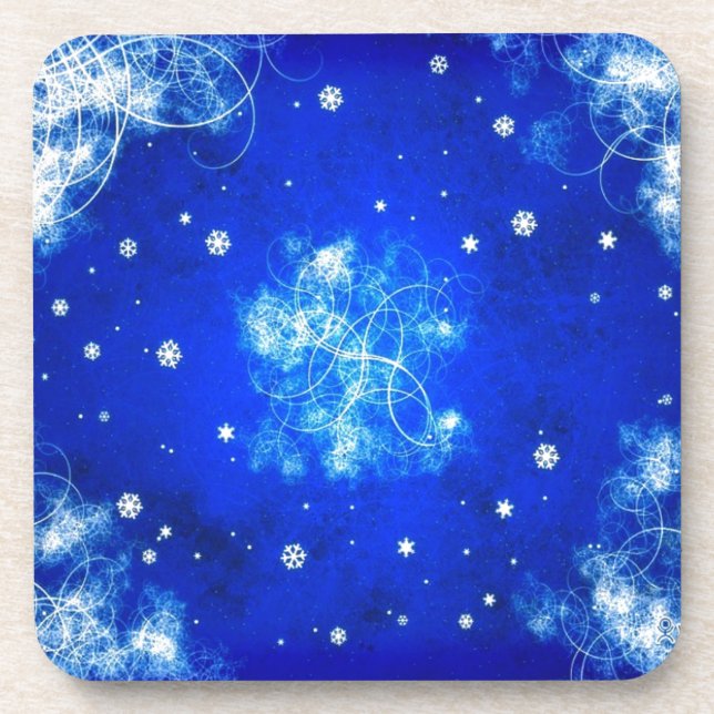 Dessous-de-verre Flacons de neige (Devant)