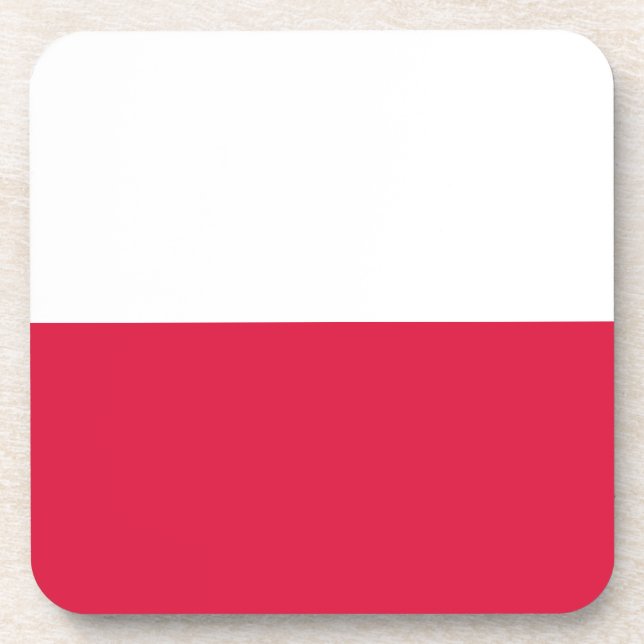 Dessous-de-verre Flag of Poland (Devant)